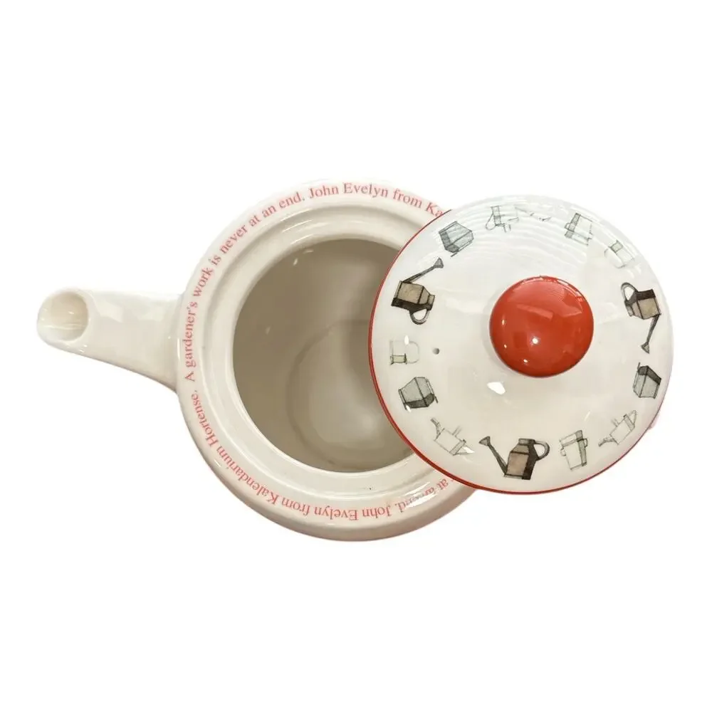 Portmeirion Up the Garden Path Ceramic Teapot and Lid